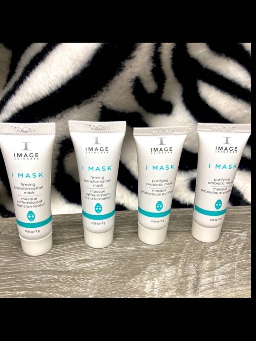 Image Skincare Set of 2 Travel size Probiotic & Anti-aging iMasks